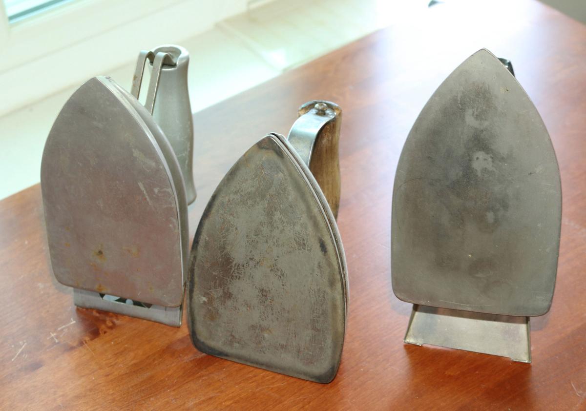 3 Vintage Electric Irons