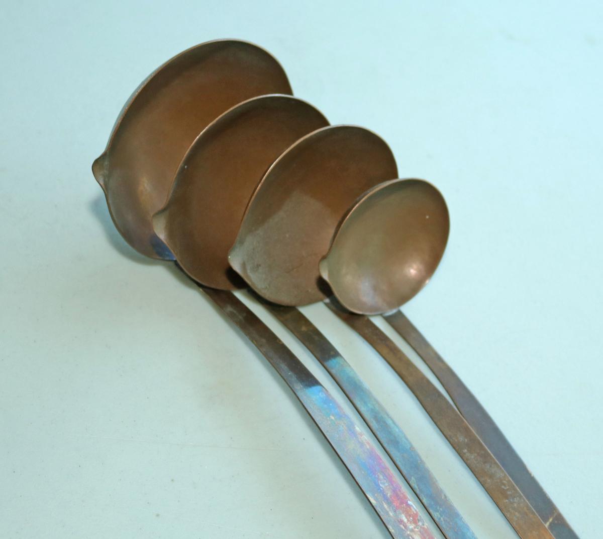 Copper Spoons - Ladles