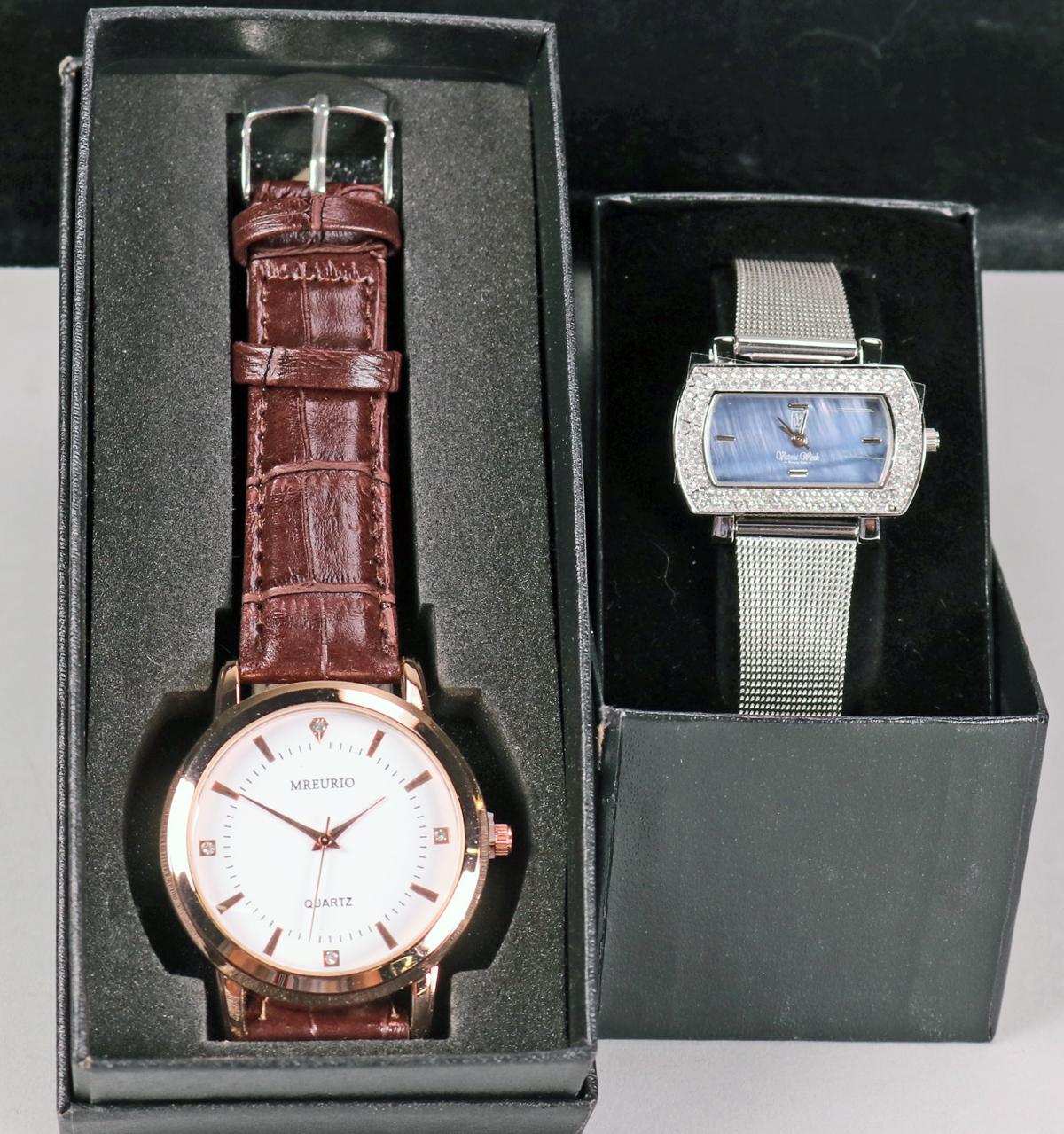 Charity Item - His & Hers Quartz Watches