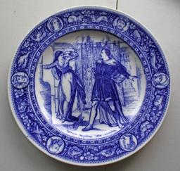 Antique English Plates - Bowl: Wedgwood, Copeland, Ivanhoe