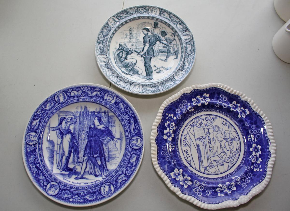 Antique English Plates - Bowl: Wedgwood, Copeland, Ivanhoe