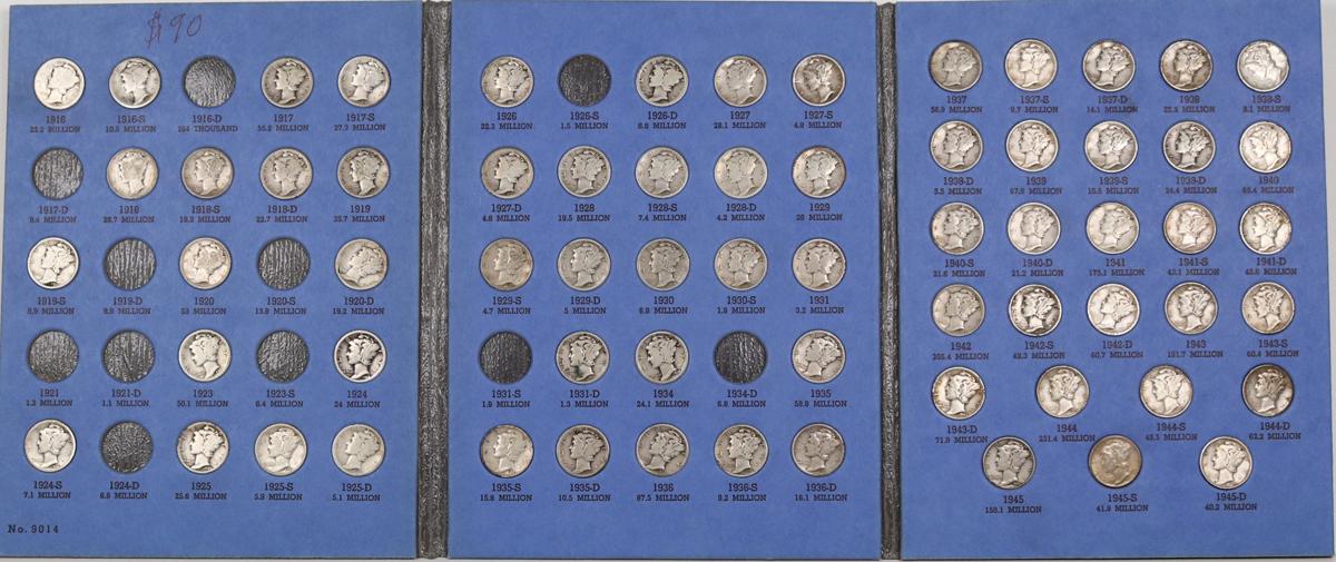 Mercury Silver Dime Book