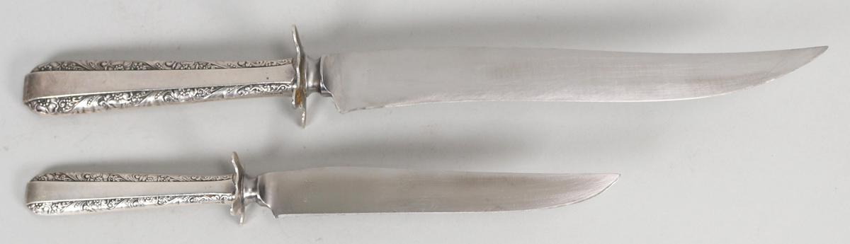 Towle Sterling Handle Carving Knives