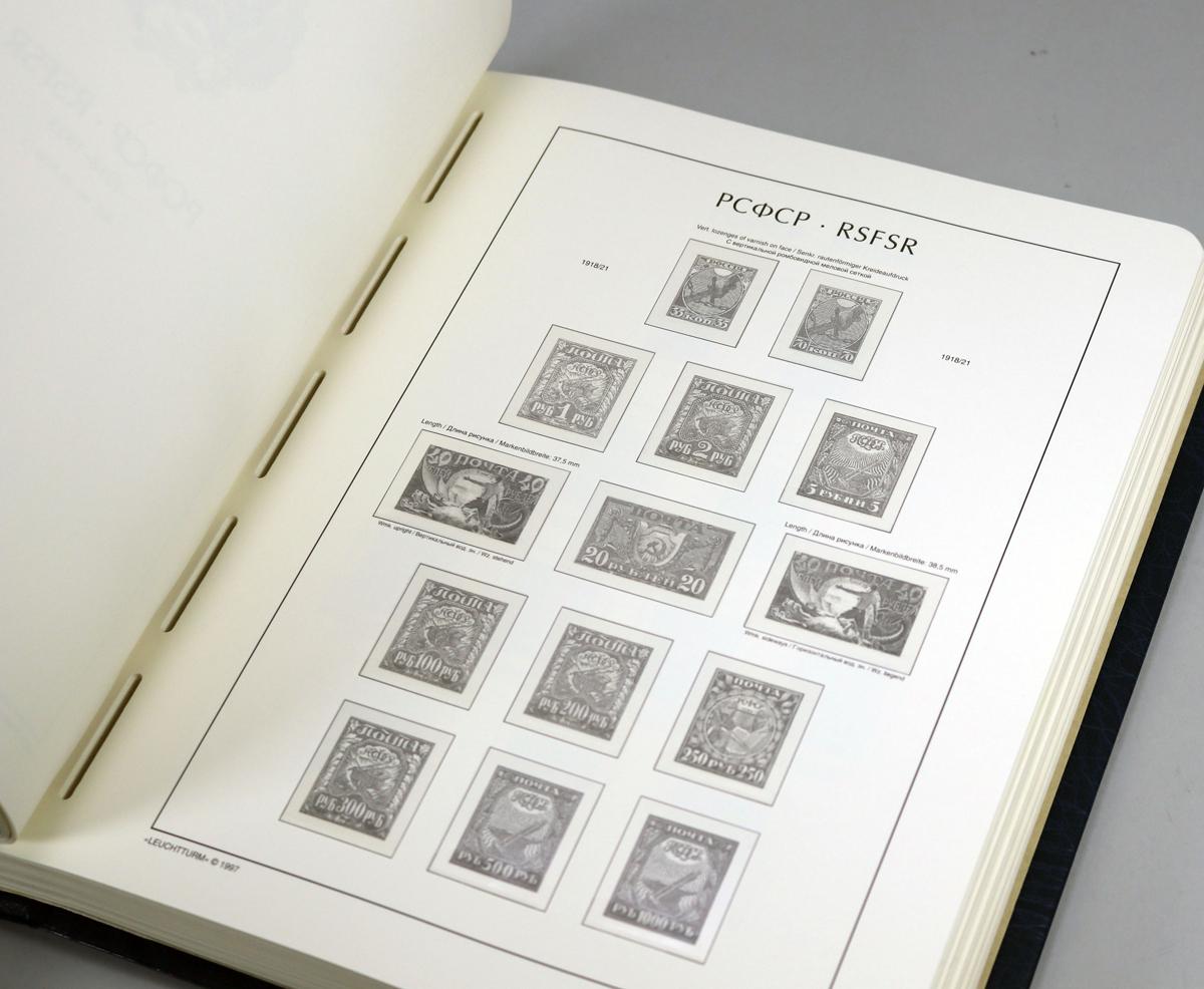Russia/Soviet Union Stamp Collection Albums - Leuchtturm, Germany