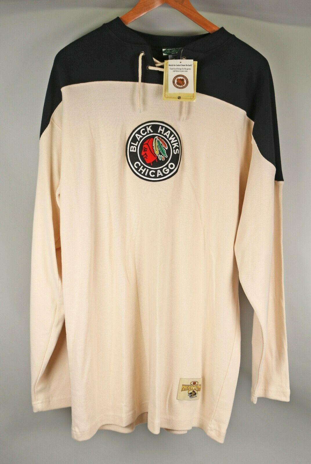 Chicago Blackhawks Throwback Hockey Jersey, 2XL