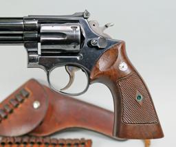 S&W Model 53 ".22 Rem Jet" Revolver w/ Ammo & Holster, Ca. 1961