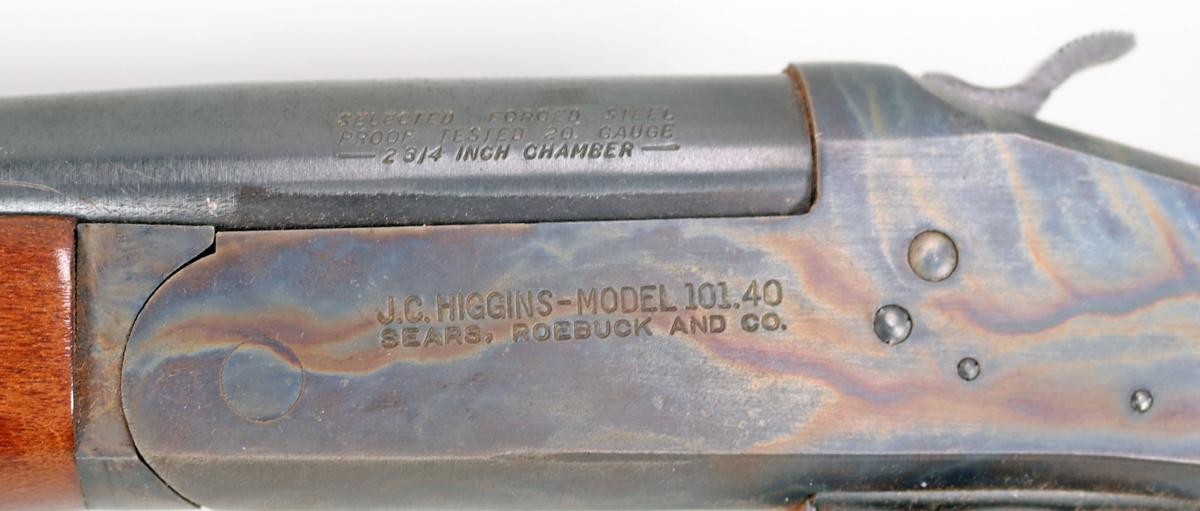 J.C. Higgins 20 Ga.  Model 101.40 16 Shotgun - Made by Sears