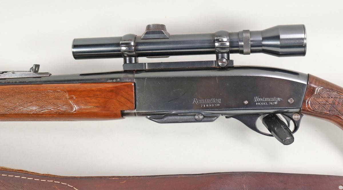 Remington Model 742 Woodsmaster 30-06 Sprg. Rifle w/ Scope
