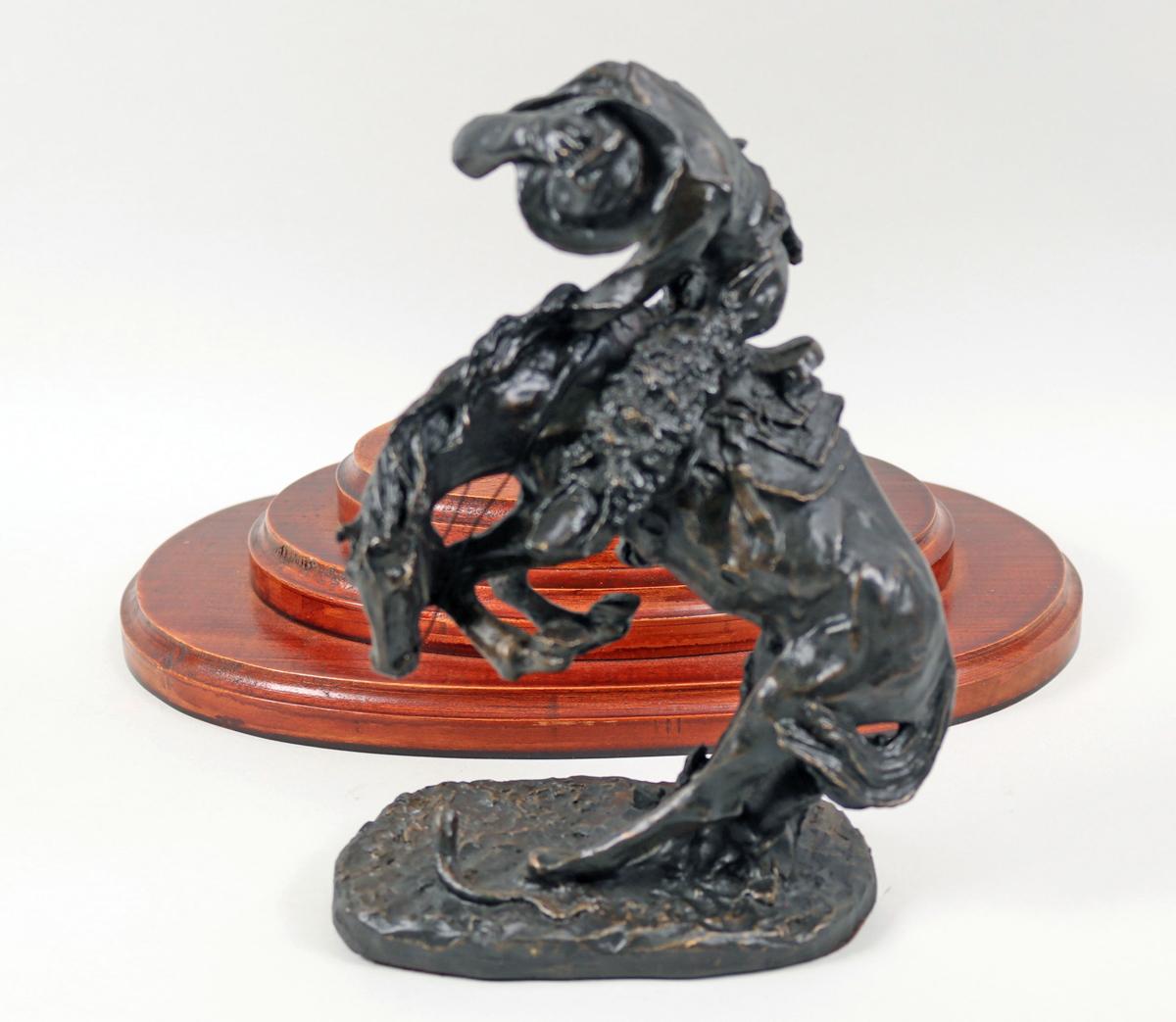 Frederic Remington "Rattlesnake" Bronze