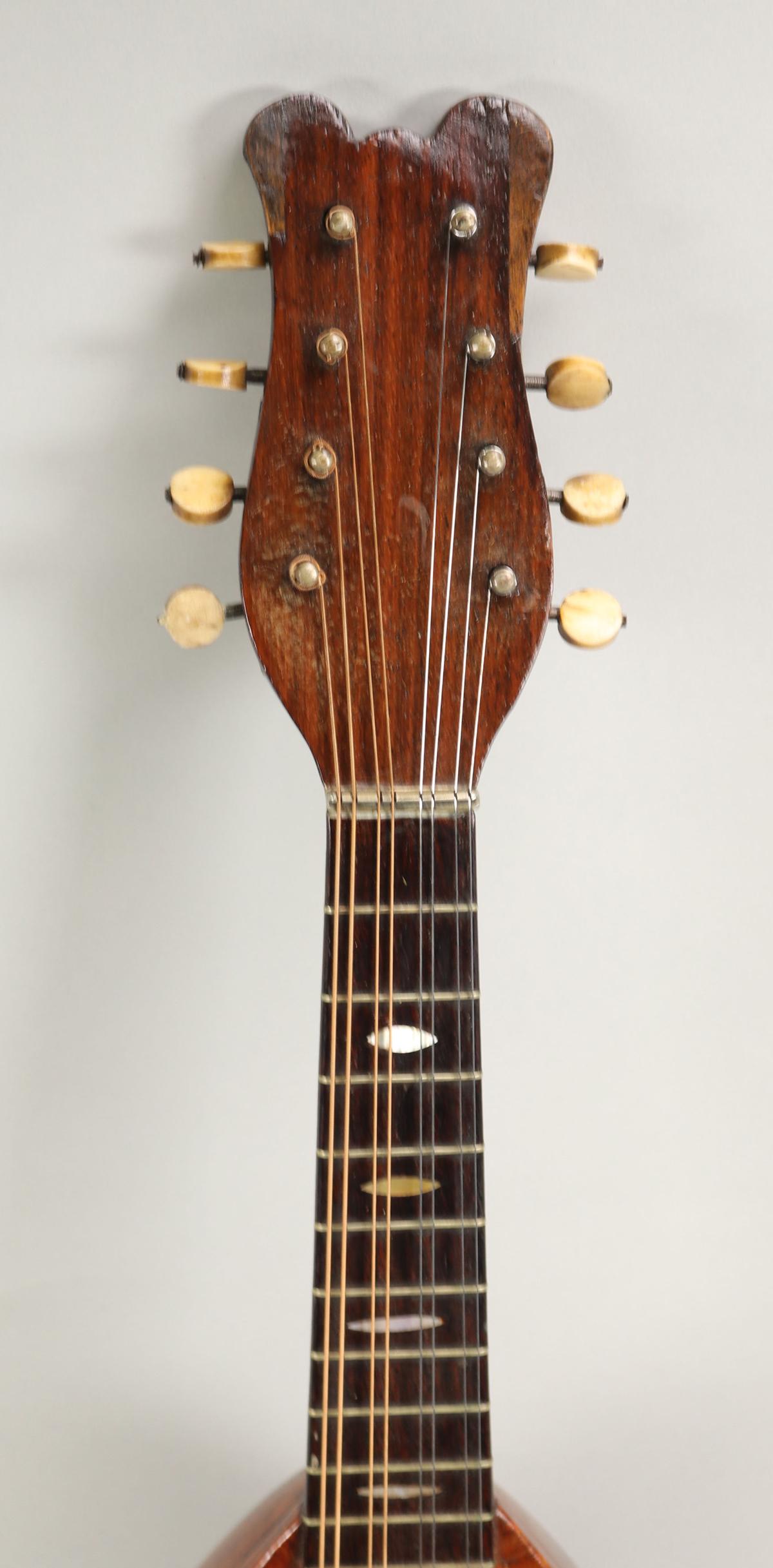 E. De Cristofaro Bowlback Mandolin - Italy, Ca. 1900