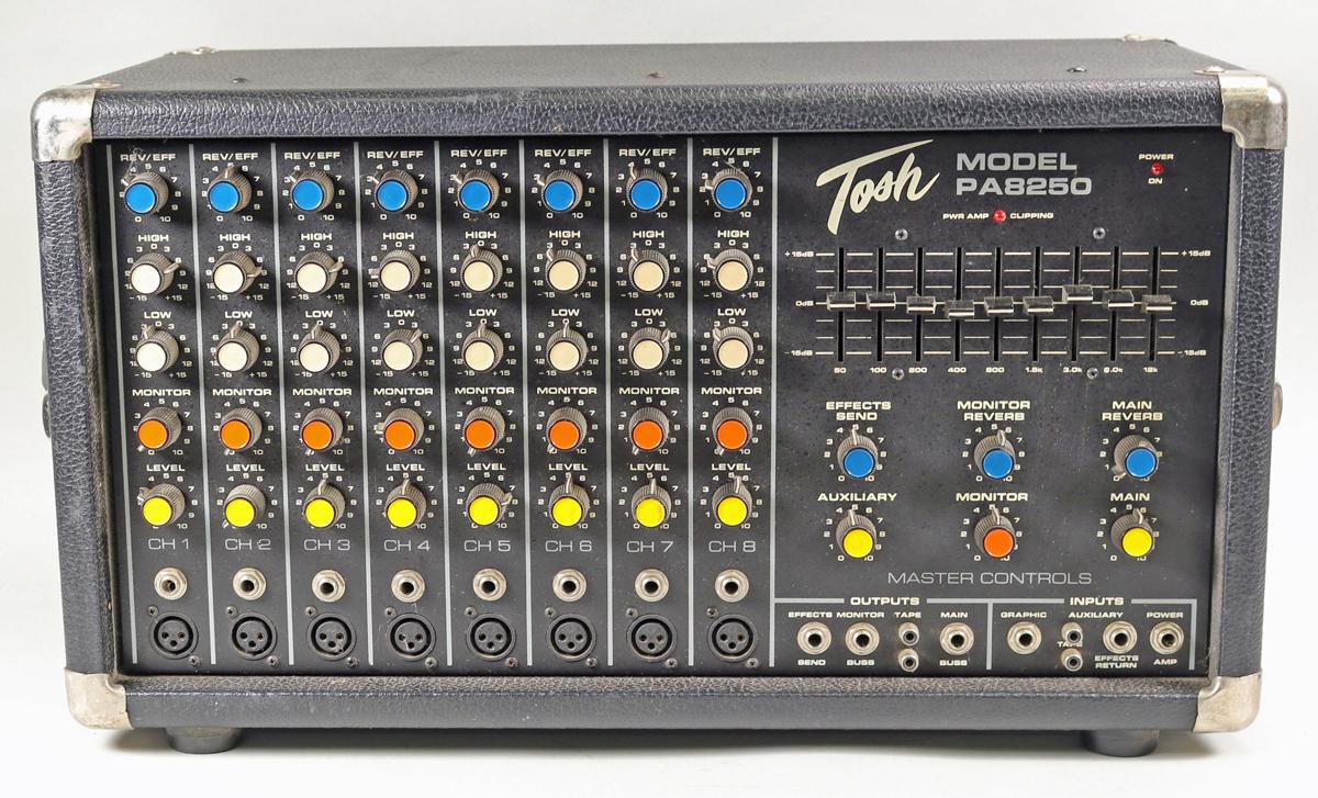 Tosh PA-8200 Mixer Power Amp
