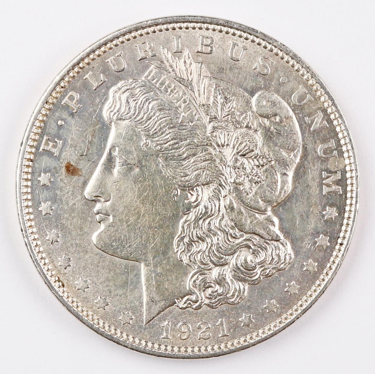 1921-P Morgan Silver Dollar