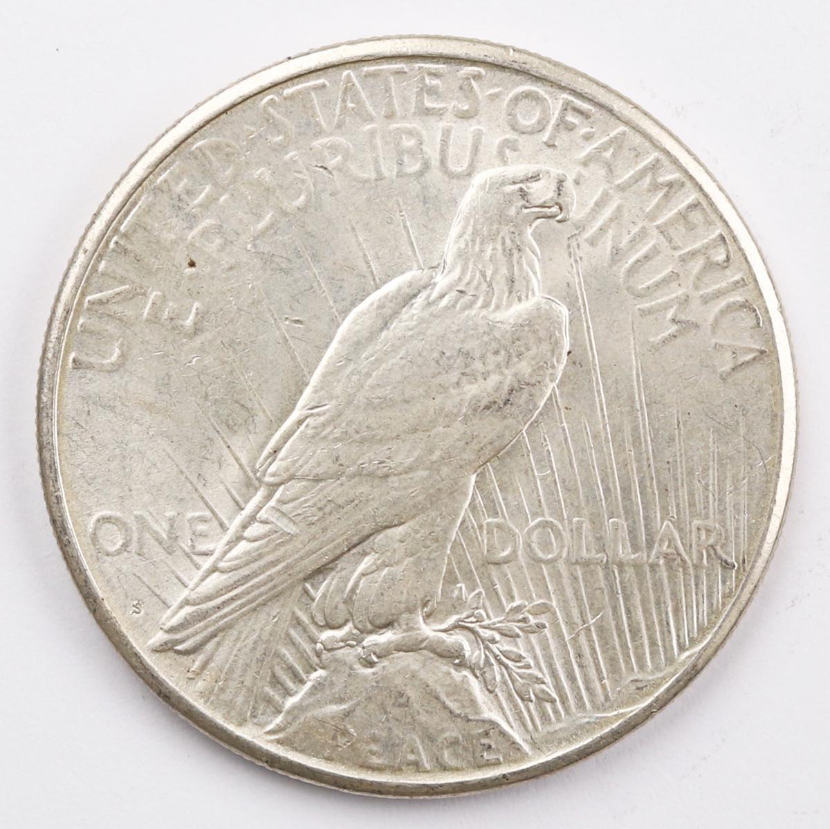 1923-S Peace Silver Dollar