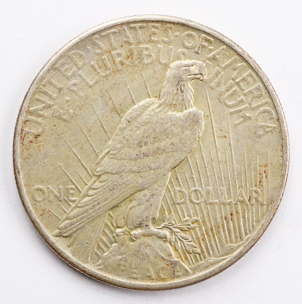 1925-P Peace Silver Dollar