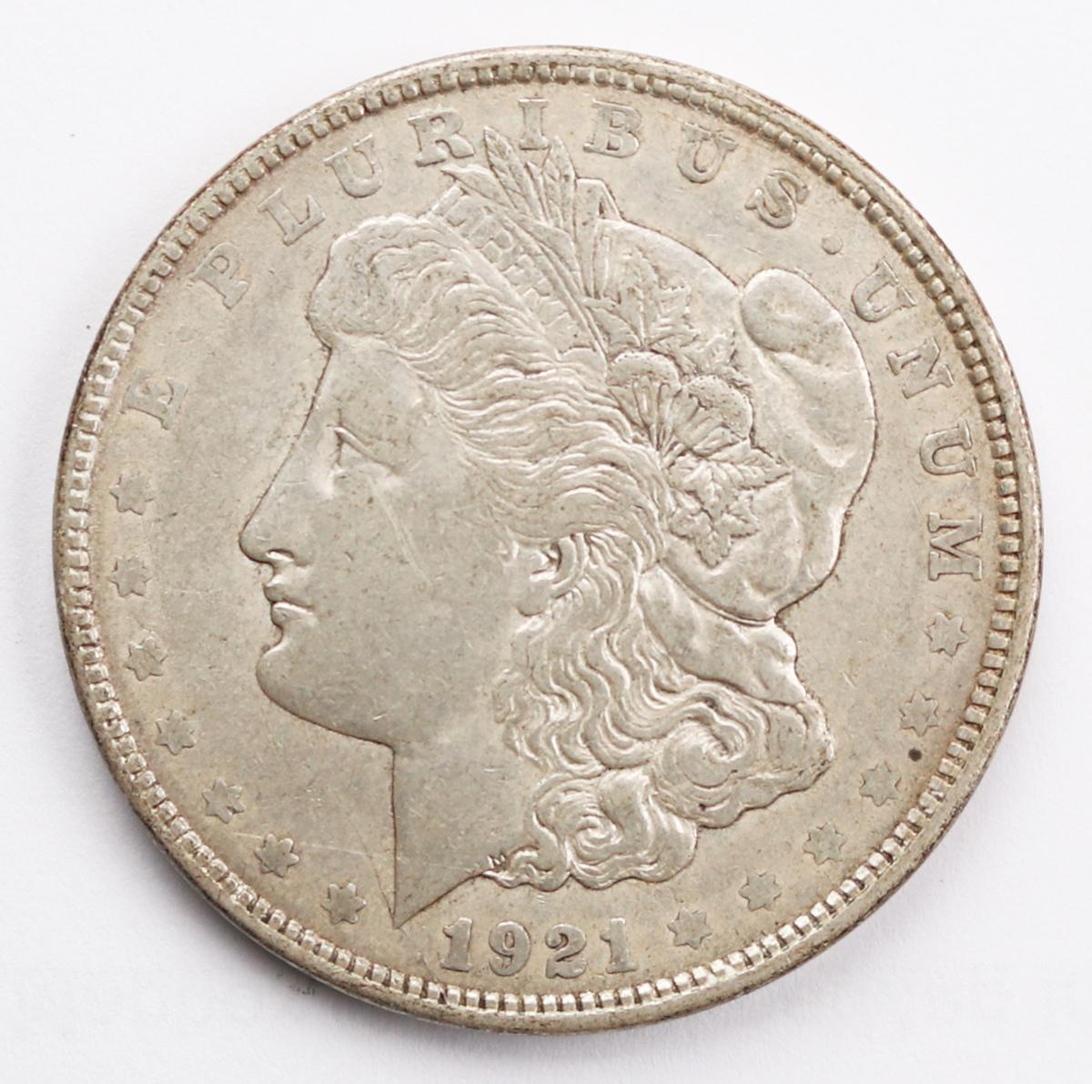 1921-D Morgan Silver Dollar