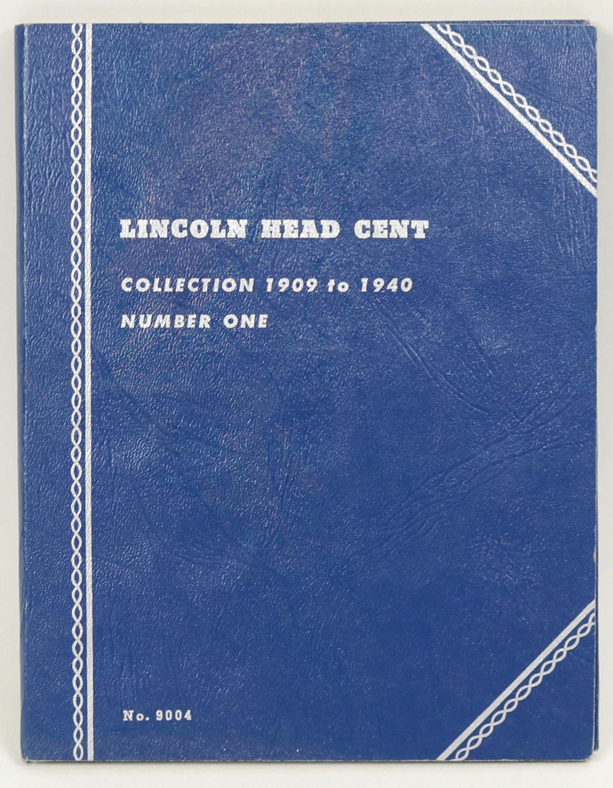2 Lincoln Head Cent Books & Jefferson Nickel Book, incomplete