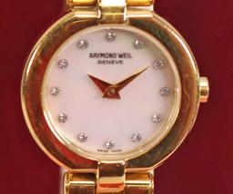 Ladies Raymond Weil  Quartz Watch  w/ Diamond Dial, Swiss