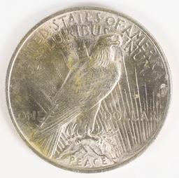 1923-P Peace Silver Dollar