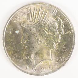 1923-P Peace Silver Dollar