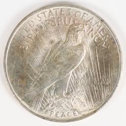 1923-P Peace Silver Dollar