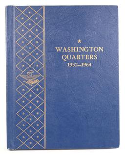 Washington Silver Quarter Book 1932-1964, incomplete(missing 2)