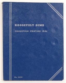 Roosevelt Dime Book 1946-1967 (Note 8 are NOT silver)