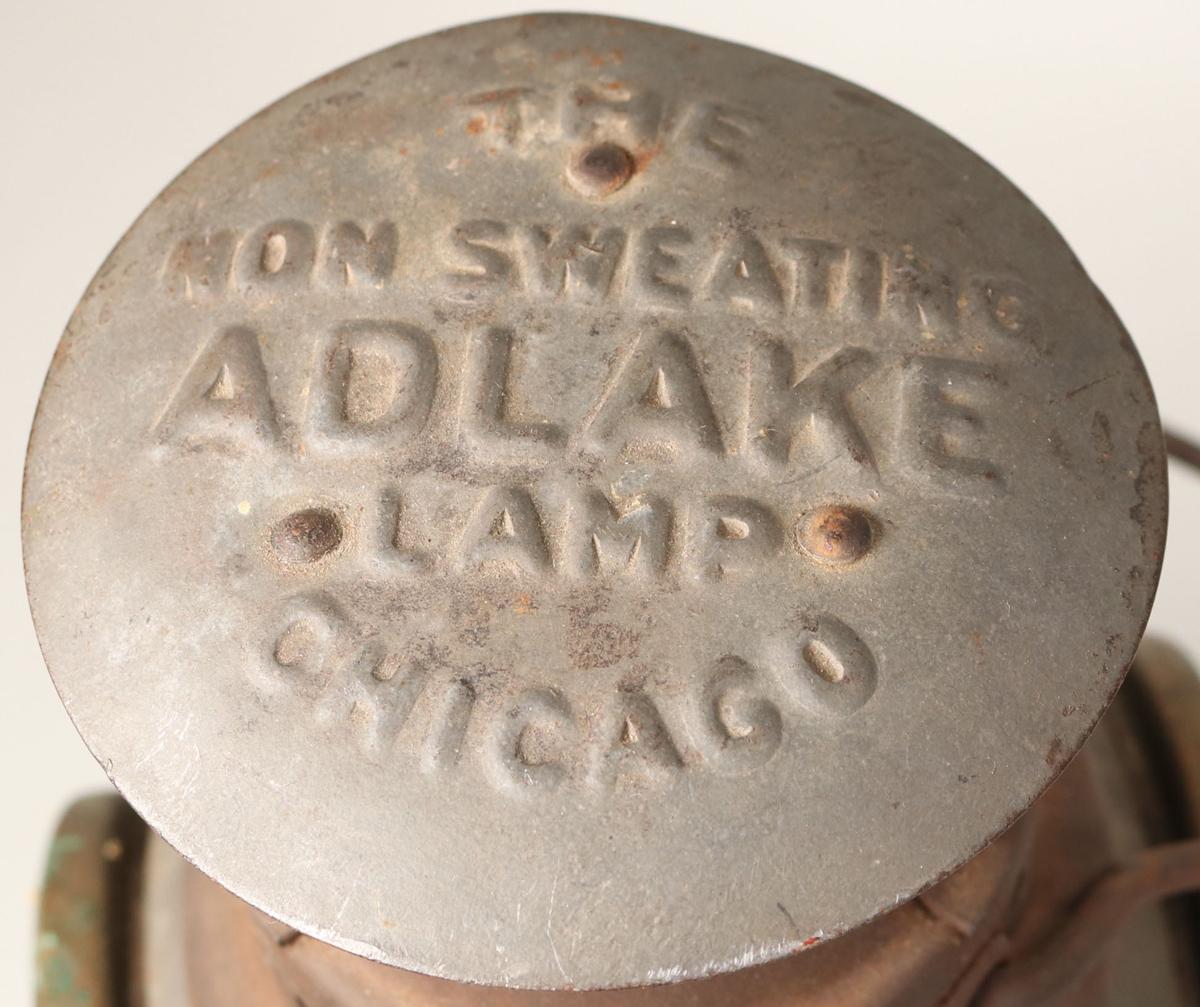 Vintage Adlake Non Sweating 4 Way Railroad Lantern