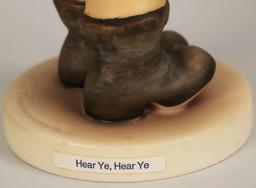 Vintage Goebel Hummel "Hear Ye Hear Ye" Figurine