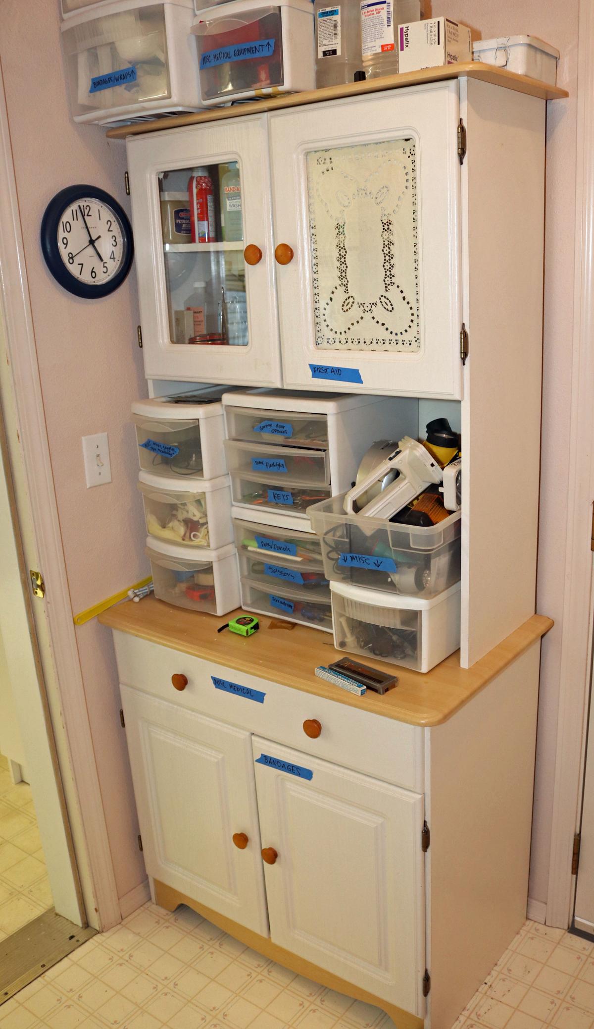 Utility Room Items, Cabinet, Medical Supplies & More