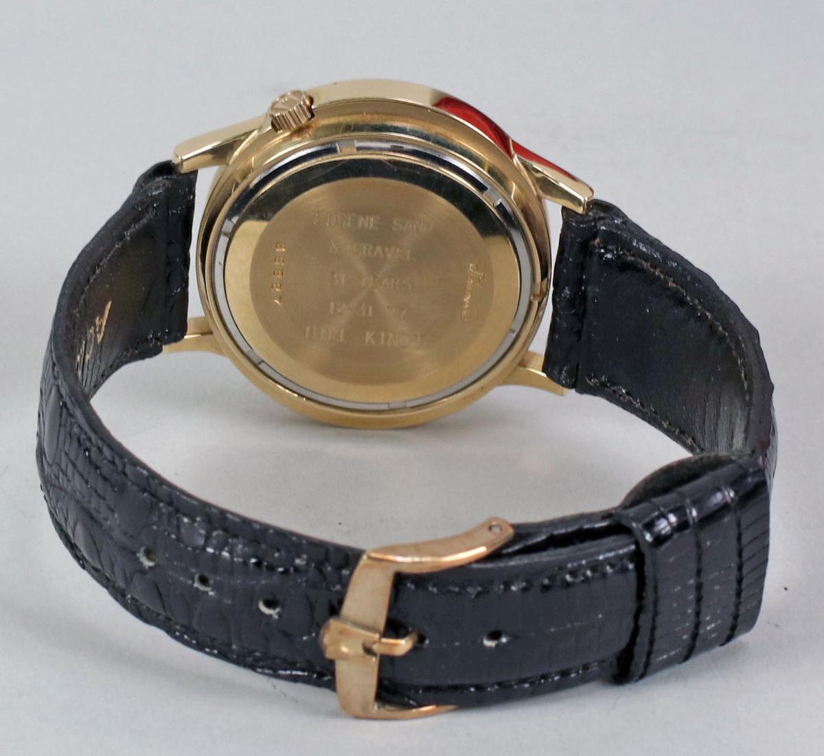 14K Bulova "Jumbo" Accutron Watch, Ca. 1972