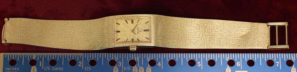 14K Gold Omega Watch