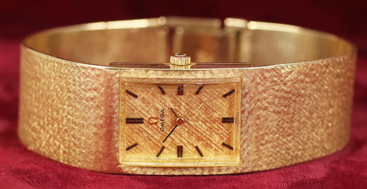 14K Gold Omega Watch