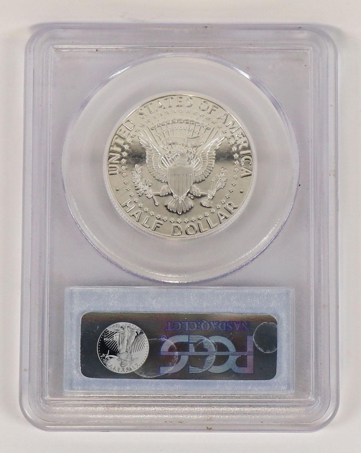 2011-S Kennedy Silver Half, PCGS PR69DCAM