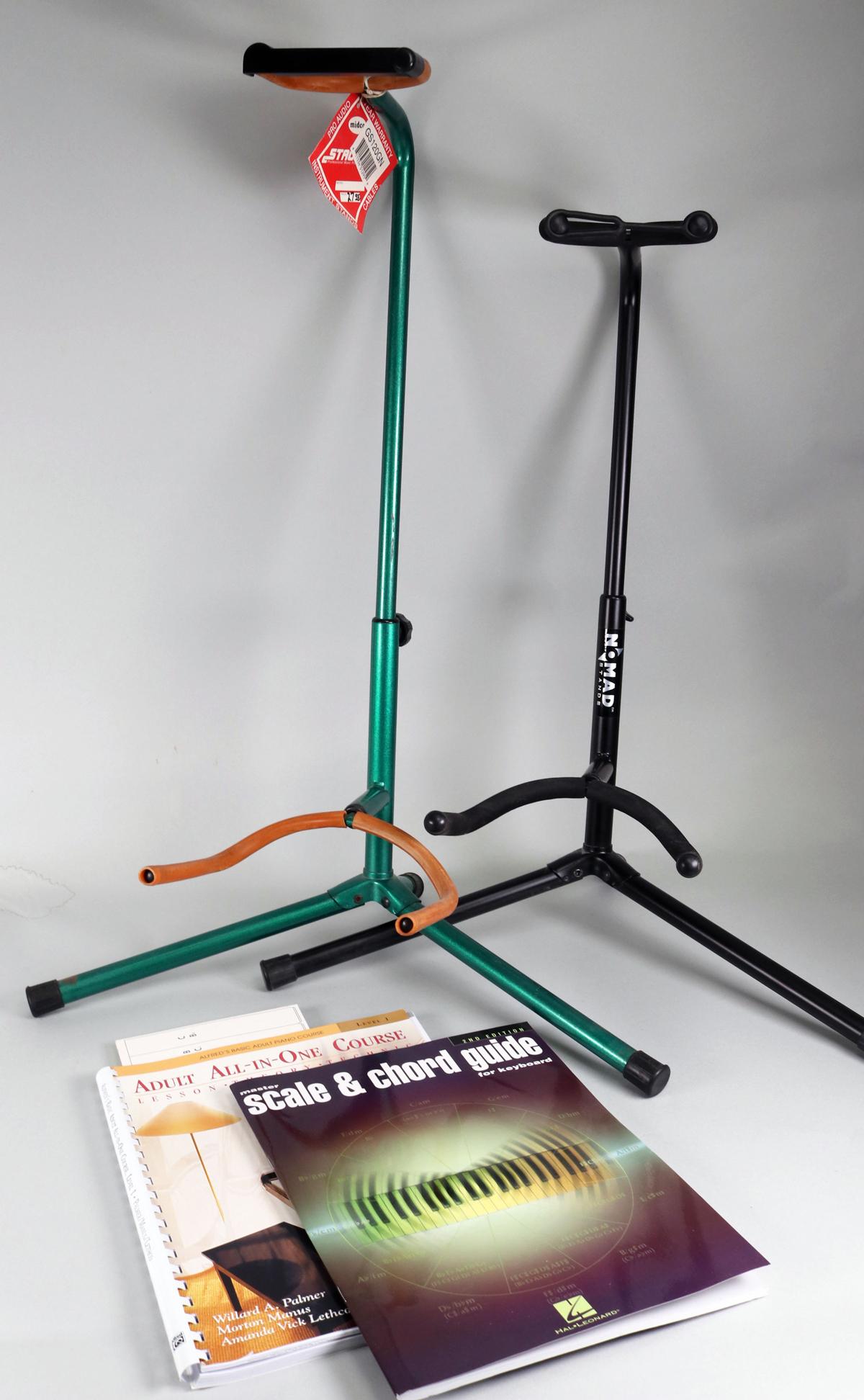 Guitar Stands & Piano Books