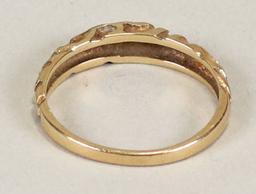 14k Gold Ring, Sz. 6.5, 1.9 Grams