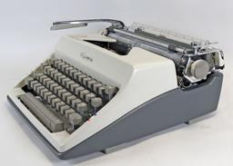 Olympia Deluxe Portable Typewriter, W. Germany, Ca. 1960's