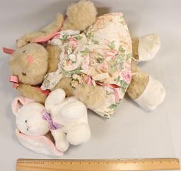 Stuffed Bunnies & Bears