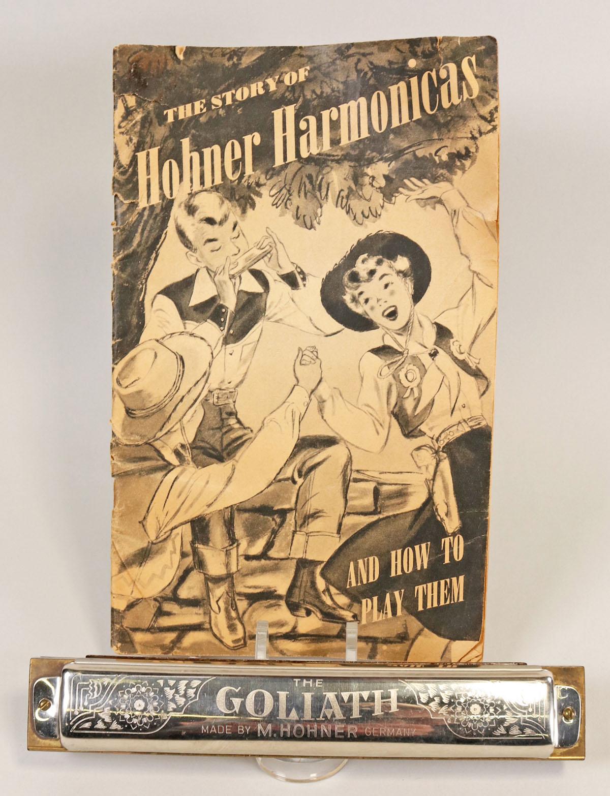 The Goliath Harmonica By M. Hohner, Key of C