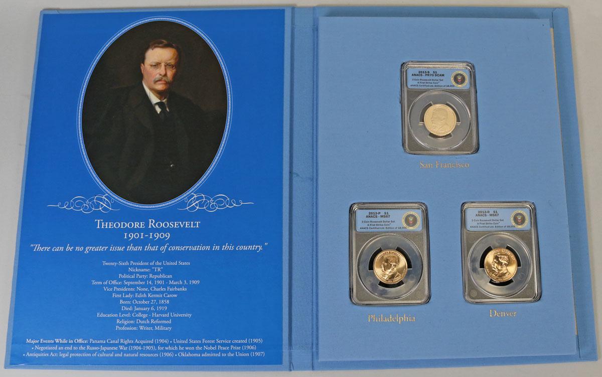 2008 Presidential Library Collectors Showcase 12 Coin Set