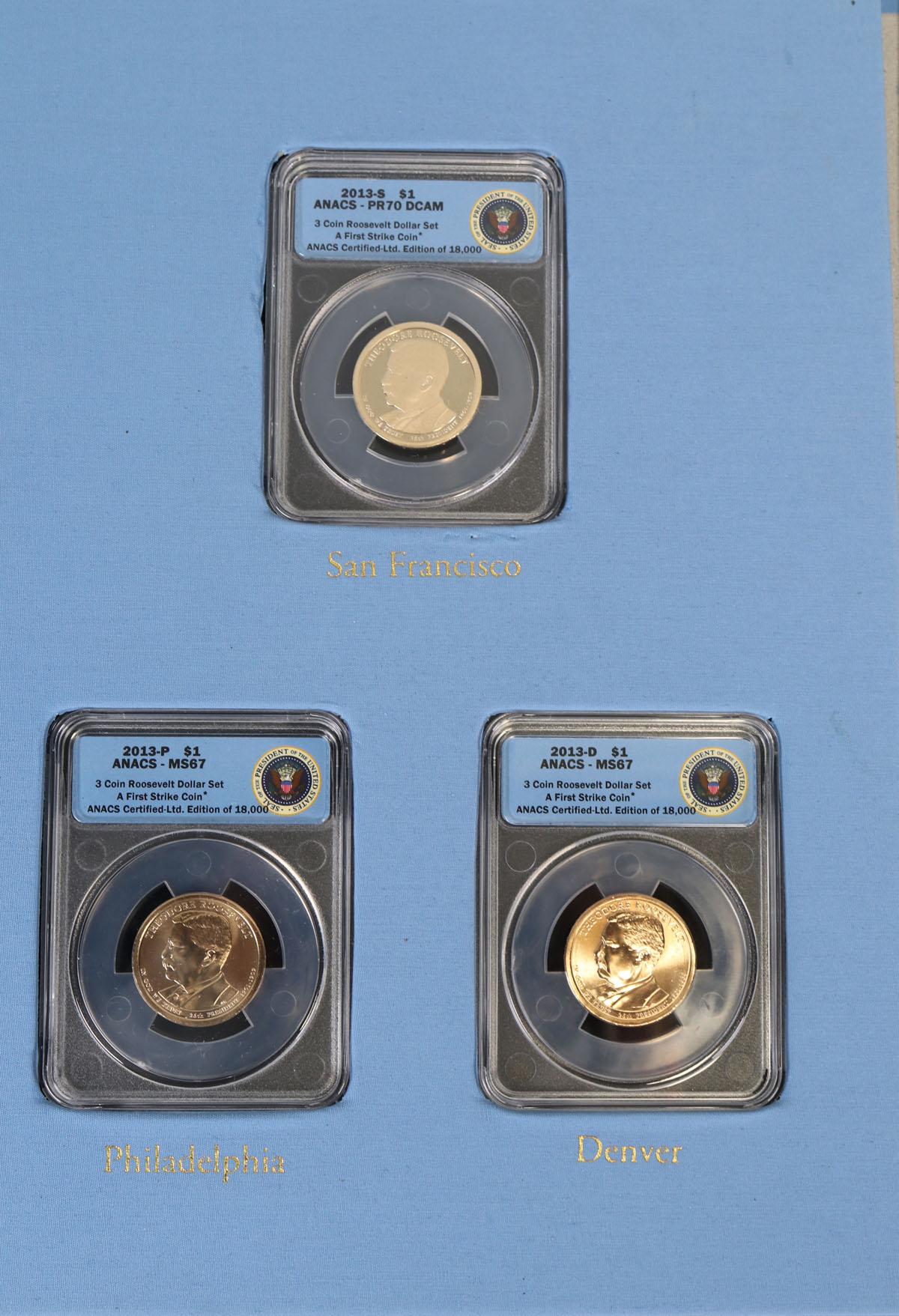 2008 Presidential Library Collectors Showcase 12 Coin Set