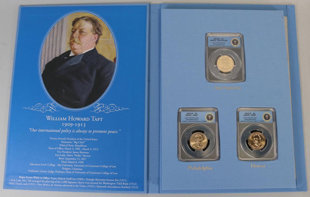 2008 Presidential Library Collectors Showcase 12 Coin Set