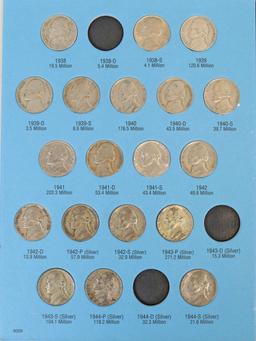 2 Jefferson Nickel Books; 1938 to 1961 & 1962 to 1995