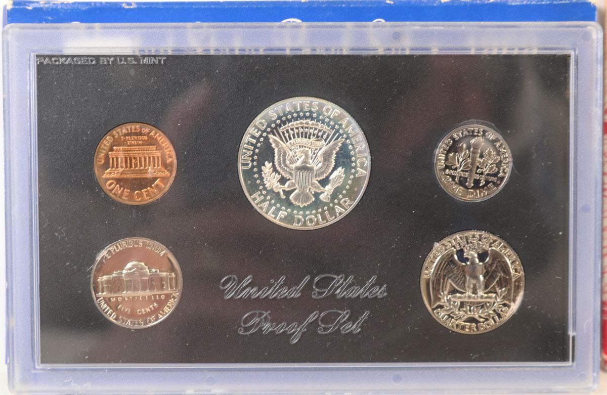 1969 U.S. Proof Set & 1776-1976 U.S. Bicentennial Silver Uncirculated Set