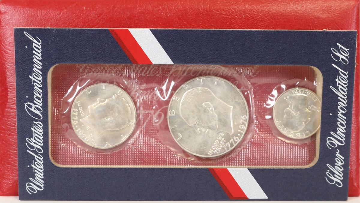 1970-S U.S. Proof Set & 1776-1976 U.S. Bicentennial Silver Uncirculated Set