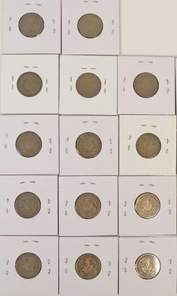 22 Liberty Head Nickels