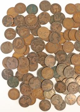 Bag Of Old Canadian Pennies