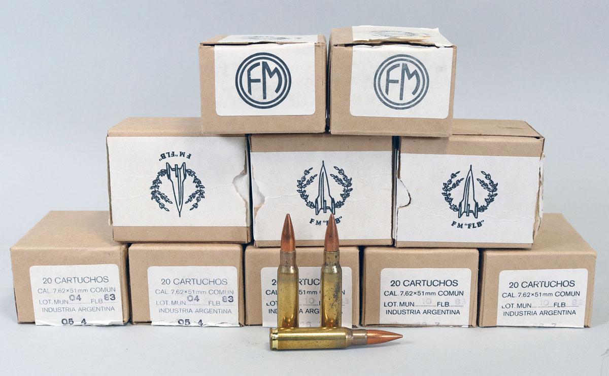 Vintage 7.62 x 51 mm "COMUN" Ammo - Argentina, 200 Rds.