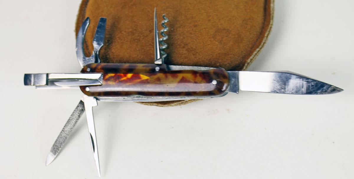 Vintage Multi-Tool Pocket Knife