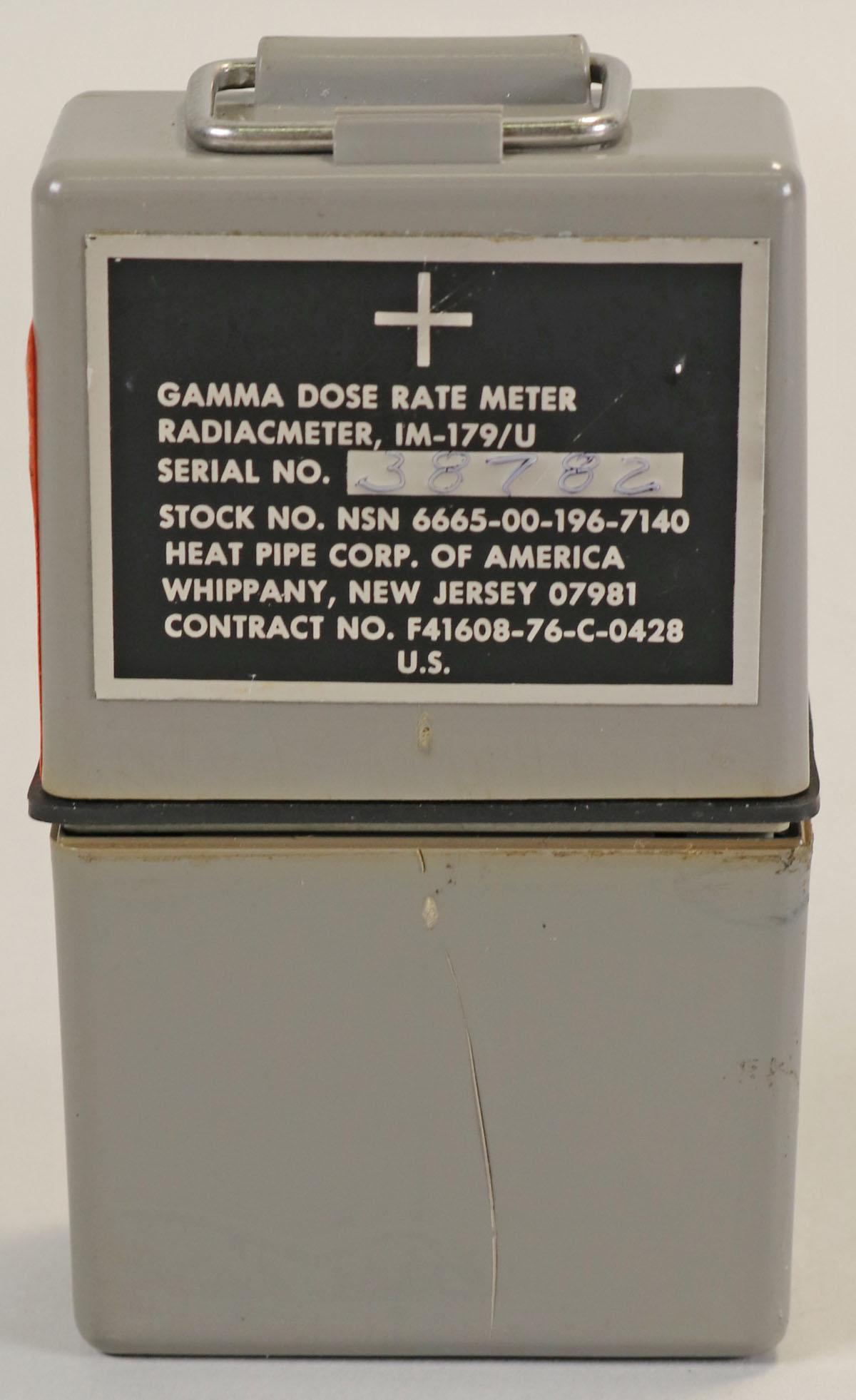 Gamma Dose Rate Meter IM-179; Ghostbusters Egon Radiacmeter