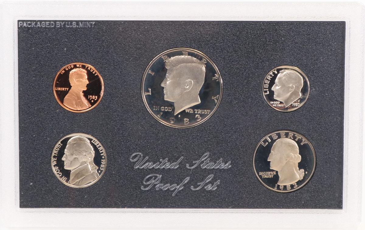 3 US Proof Sets; 1969, 1981, 1983